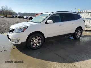 2016 Chevrolet Traverse LT z VIN 1GNKRGKDXGJ292548, wystawiony jako Copart lot #50626205 z przebiegiem Nie podano mil oraz Szkoda całkowita • Salvage title. Historia ofert i sprzedaży dostępna na DreamBid. Obrazek 1.
