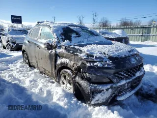 2022 Hyundai Kona SEL with VIN KM8K6CAB5NU821034, listed as a Copart auction lot 87823515 with 30,481 mi miles and Non Repairable. Bid and sale history available at carsss.com. Image 4.