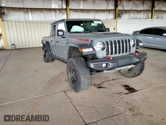 2020 Jeep Gladiator Mojave with VIN 1C6JJTEG1LL202459, listed as a Copart auction lot 79334434 with 49,515 mi miles and Salvage title. Bid and sale history available at DreamBid. Image 11.