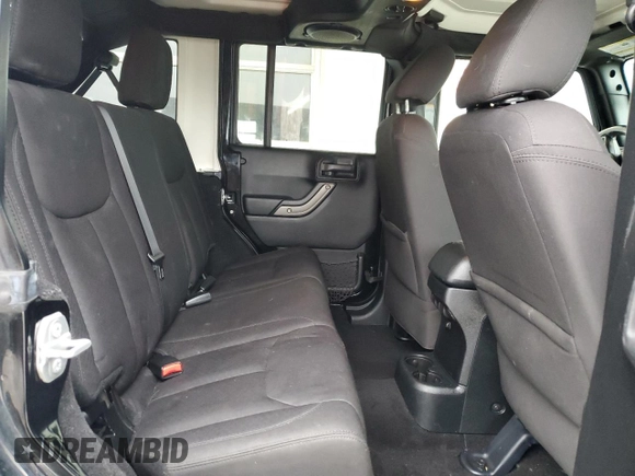 2014 Jeep Wrangler Unlimited Sport with VIN 1C4BJWDG2EL319714, listed as a Copart auction lot 47924575 with 129,294 mi miles and Salvage Title. Bid and sale history available at DreamBid. Image 10.