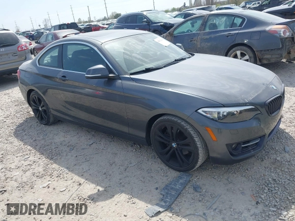 2016 BMW 2 Series 228i xDrive with VIN WBA1G9C59GV599731, listed as a IAAI auction lot 42074240 with 70,872 mi miles and . Bid and sale history available at DreamBid. Image 1.