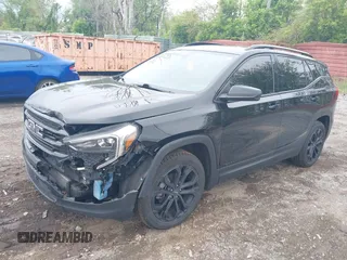 2019 GMC Terrain SLE z VIN 3GKALMEV6KL252966, wystawiony jako IAAI lot #42270781 z przebiegiem 88 955 mil mil oraz . Historia ofert i sprzedaży dostępna na DreamBid. Obrazek 2.