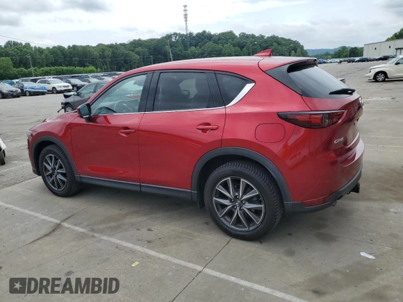 2018 Mazda CX-5 Grand Touring with VIN JM3KFADM8J0444455, listed as a Copart auction lot 59793055 with 60,839 mi miles and Salvage title. Bid and sale history available at DreamBid. Image 2.