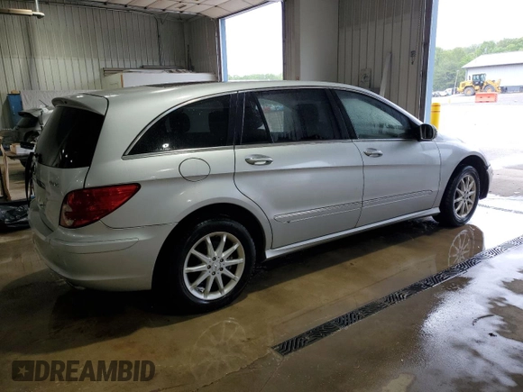 2007 Mercedes-Benz R 3.5L z VIN 4JGCB65E37A038465, wystawiony jako Copart lot #55963045 z przebiegiem Nie podano mil oraz Czysty tytuł • Clean title. Historia ofert i sprzedaży dostępna na DreamBid. Obrazek 3.