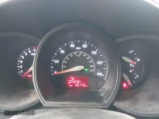 2015 Kia Rio LX with VIN KNADM4A39F6452036, listed as a IAAI auction lot 41516879 with 95,775 mi miles. Bid and sale history available at carsss.com. Image 7.