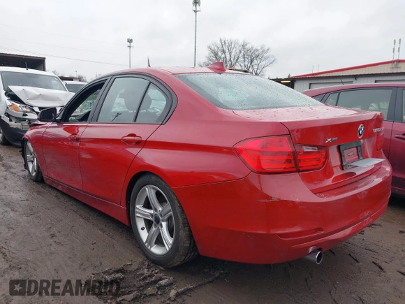 2014 BMW 3 Series 328d xDrive with VIN WBA3D5C51EKX97440, listed as a IAAI auction lot 41576050 with 124,242 mi miles. Bid and sale history available at carsss.com. Image 3.