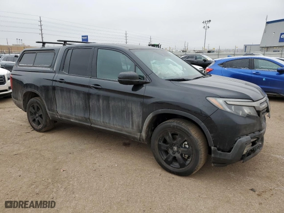 2020 Honda Ridgeline Black Edition with VIN 5FPYK3F88LB012387, listed as a Copart auction lot 45812235 with 0 mi miles and Salvage Title. Bid and sale history available at carsss.com. Image 4.