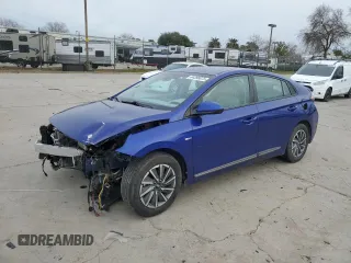 2020 Hyundai Ioniq SE z VIN KMHC75LJ6LU060450, wystawiony jako Copart lot #59564255 z przebiegiem 25 333 mil mil oraz Szkoda całkowita • Salvage title. Historia ofert i sprzedaży dostępna na DreamBid. Obrazek 1.