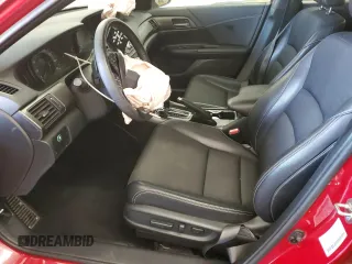 2017 Honda Accord Sedan Sport with VIN 1HGCR2F56HA191402, listed as a Copart auction lot 53329205 with 39,363 mi miles and Salvage Title. Bid and sale history available at carsss.com. Image 7.