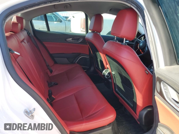 2018 Alfa Romeo Giulia with VIN ZARFAEDNXJ7563422, listed as a Copart auction lot 40852283 with 0 mi miles. Bid and sale history available at carsss.com. Image 10.