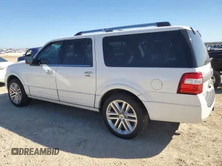 2015 Ford Expedition Max Limited with VIN 1FMJK1KTXFEF14263, listed as a Copart auction lot 46879985 with 76,440 mi miles and Salvage Title. Bid and sale history available at carsss.com. Image 2.