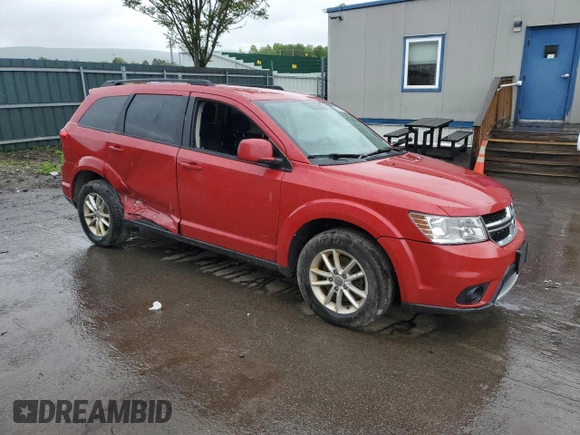 2014 Dodge Journey SXT z VIN 3C4PDDBG5ET290590, wystawiony jako Copart lot #57758595 z przebiegiem 87 443 mil mil oraz Szkoda całkowita • Salvage title. Historia ofert i sprzedaży dostępna na DreamBid. Obrazek 4.