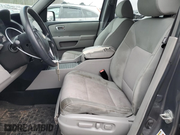 2012 Honda Pilot EX with VIN 5FNYF4H47CB004584, listed as a Copart auction lot 51280755 with 160,859 mi miles and Clean Title. Bid and sale history available at DreamBid. Image 7.