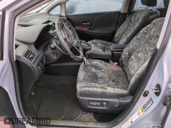 2010 Lexus HS with VIN JTHBB1BA9A2014756, listed as a Copart auction lot 74750524 with Not Provided miles and Non Repairable. Bid and sale history available at carsss.com. Image 7.