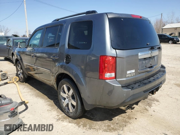 2012 Honda Pilot Touring with VIN 5FNYF4H9XCB084796, listed as a Copart auction lot 49319735 with 184,639 mi miles and Salvage Title. Bid and sale history available at DreamBid. Image 2.