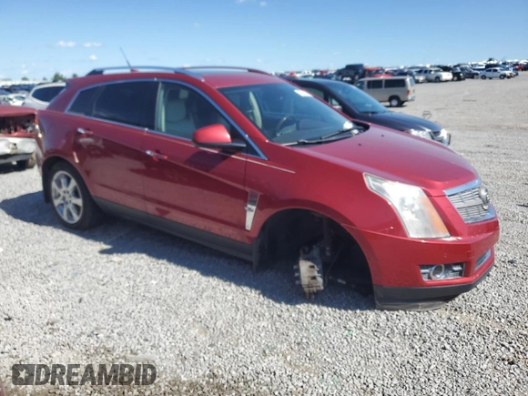 2010 Cadillac SRX Premium Collection with VIN 3GYFNCEY0AS656036, listed as a Copart auction lot 57501715 with 78,470 mi miles and Salvage title. Bid and sale history available at DreamBid. Image 4.