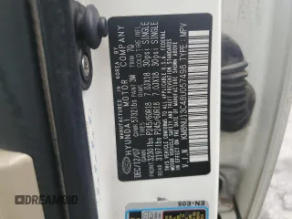 2008 Hyundai Veracruz GLS z VIN KM8NU13C48U057498, wystawiony jako Copart lot #55570925 z przebiegiem 159 080 mil mil oraz Szkoda całkowita • Salvage title. Historia ofert i sprzedaży dostępna na DreamBid. Obrazek 13.