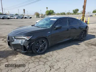 2023 Acura Integra w/A-Spec Package z VIN 19UDE4H36PA014063, wystawiony jako Copart lot #54377455 z przebiegiem 104 318 mil mil oraz Szkoda całkowita • Salvage title. Historia ofert i sprzedaży dostępna na DreamBid. Obrazek 1.