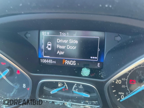 2016 Ford Focus SE with VIN 1FADP3F20GL249260, listed as a Copart auction lot 57315955 with 108,448 mi miles and Salvage title. Bid and sale history available at DreamBid. Image 9.