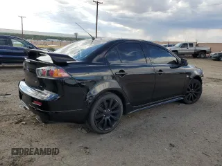 2009 Mitsubishi Lancer with VIN JA3AV66V39U039262, listed as a Copart auction lot 69342714 with 86,000 mi miles and Salvage Title. Bid and sale history available at DreamBid. Image 3.