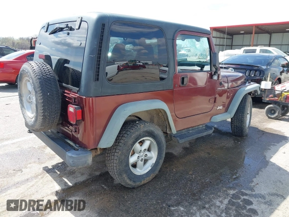 2001 Jeep Wrangler SE с VIN 1J4FA29P21P300094, выставлен на аукционе IAAI как лот 41871446 с пробегом 125 098 миль миль и . История ставок и продаж доступна на DreamBid. Изображение 4.