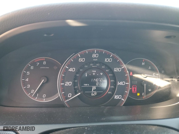 2014 Honda Accord Sedan Sport with VIN 1HGCR2F5XEA001791, listed as a Copart auction lot 44621965 with NaN miles and Salvage Title. Bid and sale history available at carsss.com. Image 9.