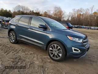 2016 Ford Edge Titanium with VIN 2FMPK4K92GBB56511, listed as a Copart auction lot 85654534 with 78,072 mi miles and Salvage Title. Bid and sale history available at carsss.com. Image 4.