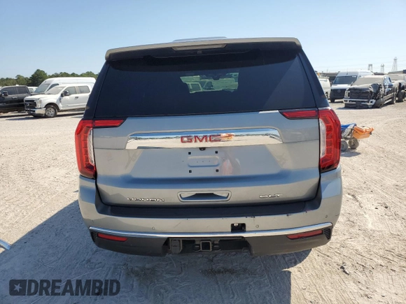 2024 GMC Yukon SLT with VIN 1GKS2BKD7RR126867, listed as a Copart auction lot 69722874 with 11,941 mi miles and Clean Title. Bid and sale history available at carsss.com. Image 6.