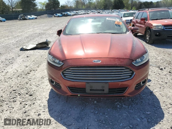 2014 Ford Fusion Titanium with VIN 3FA6P0K97ER197599, listed as a Copart auction lot 52544165 with 242,977 mi miles and Salvage Title. Bid and sale history available at carsss.com. Image 5.