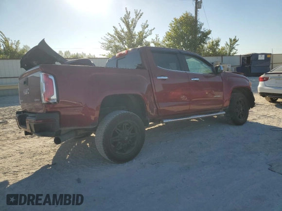 2018 GMC Canyon 4WD Denali with VIN 1GTP6EE17J1214572, listed as a Copart auction lot 71648794 with 75,972 mi miles and Salvage Title. Bid and sale history available at carsss.com. Image 3.
