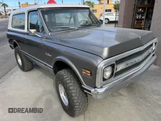 1970 Chevrolet Blazer z VIN KE180S120622, wystawiony jako Copart lot #84486404 z przebiegiem 25 000 mil mil oraz Czysty tytuł • Clean title. Historia ofert i sprzedaży dostępna na DreamBid. Obrazek 1.