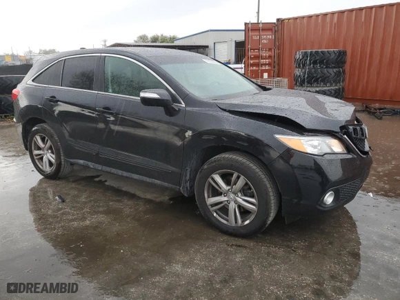2013 Acura RDX Tech Pkg with VIN 5J8TB3H59DL012565, listed as a Copart auction lot 45659065 with 94,399 mi miles and Salvage Title. Bid and sale history available at carsss.com. Image 4.