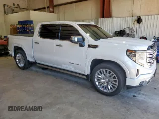 2022 GMC Sierra 1500 with VIN 3GTUUGET3NG614416, listed as a Copart auction lot 57990075 with 58,154 mi miles and Salvage title. Bid and sale history available at DreamBid. Image 4.