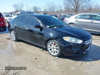 2013 Dodge Dart Limited with VIN 1C3CDFCA5DD340076, listed as a IAAI auction lot 41907098 with 194,527 mi miles. Bid and sale history available at carsss.com. Image 1.