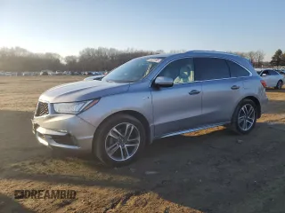 2019 Acura MDX Sport Hybrid w/Advance Pkg with VIN 5J8YD7H74KL001205, listed as a Copart auction lot 88929165 with 58,089 mi miles and Clean Title. Bid and sale history available at carsss.com. Image 1.