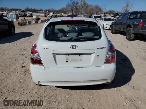 2007 Hyundai Accent SE with VIN KMHCN36C47U029548, listed as a Copart auction lot 47409735 with 125,566 mi miles and Clean Title. Bid and sale history available at carsss.com. Image 6.