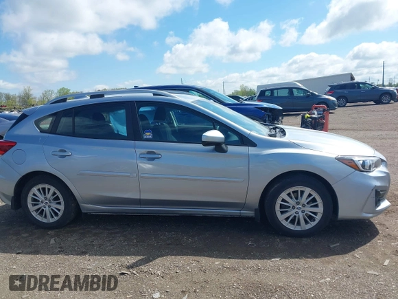 2018 Subaru Impreza Premium with VIN 4S3GTAD61J3715461, listed as a IAAI auction lot 42205386 with 39,933 mi miles and . Bid and sale history available at DreamBid. Image 14.