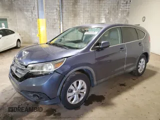 2013 Honda CR-V EX with VIN 2HKRM4H54DH604789, listed as a Copart auction lot 53092695 with 66,640 mi miles and Salvage Title. Bid and sale history available at carsss.com. Image 1.