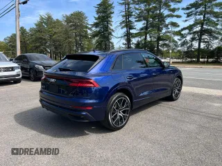 2019 Audi Q8 Premium Plus z VIN WA1EVAF10KD010837, wystawiony jako Copart lot #57176455 z przebiegiem 129 283 mil mil oraz Tytuł czysty. Historia ofert i sprzedaży dostępna na DreamBid. Obrazek 4.