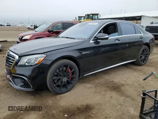 2016 Mercedes-Benz S 63 AMG with VIN WDDUG7JB0GA235269, listed as a Copart auction lot 54763815 with Not Provided miles and Salvage Title. Bid and sale history available at carsss.com. Image 1.