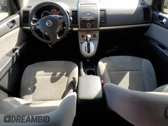 2012 Nissan Sentra S with VIN 3N1AB6AP3CL724479, listed as a Copart auction lot 54965635 with 187,971 mi miles and Salvage Title. Bid and sale history available at DreamBid. Image 8.