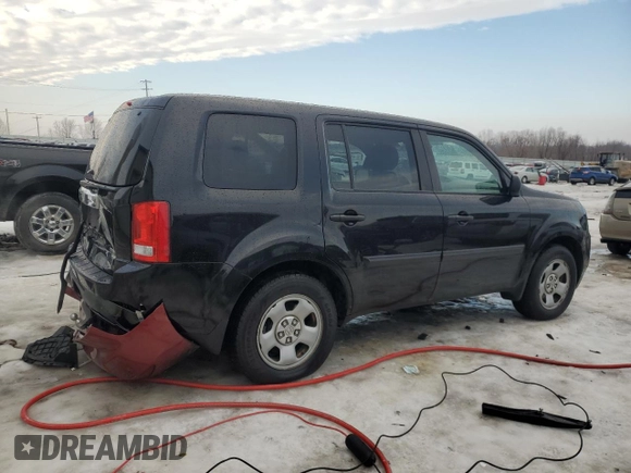 2015 Honda Pilot LX with VIN 5FNYF4H26FB044478, listed as a Copart auction lot 42679915 with 121,266 mi miles and Clean Title. Bid and sale history available at DreamBid. Image 3.