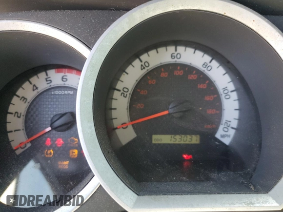 2015 Toyota Tacoma PreRunner with VIN 3TMJU4GNXFM180210, listed as a Copart auction lot 58169015 with 153,037 mi miles and Salvage title. Bid and sale history available at DreamBid. Image 9.