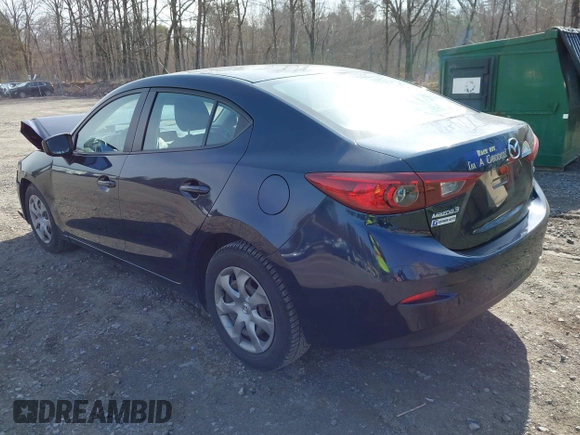 2015 Mazda 3 i SV with VIN JM1BM1T74F1235726, listed as a IAAI auction lot 41899717 with 83,201 mi miles. Bid and sale history available at carsss.com. Image 3.