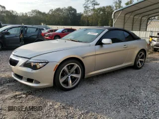 2008 BMW 6 Series 650i with VIN WBAEB53568CX62292, listed as a Copart auction lot 74968684 with 129,548 mi miles and Non Repairable. Bid and sale history available at carsss.com. Image 1.