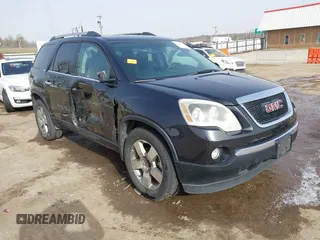 2012 GMC Acadia SLT1 with VIN 1GKKRRED0CJ353503, listed as a IAAI auction lot 41758921 with 206,612 mi miles. Bid and sale history available at carsss.com. Image 1.