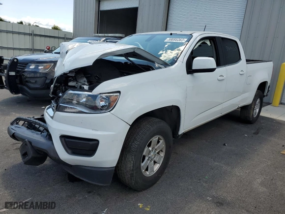 2020 Chevrolet Colorado 4WD Work Truck with VIN 1GCGTBEN9L1224887, listed as a Copart auction lot 59095363 with 48,271 mi miles and Salvage Title. Bid and sale history available at carsss.com. Image 1.