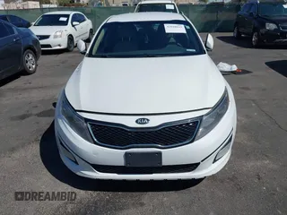2015 Kia Optima LX with VIN KNAGM4A75F5659092, listed as a IAAI auction lot 42048013 with 191,446 mi miles. Bid and sale history available at carsss.com. Image 6.