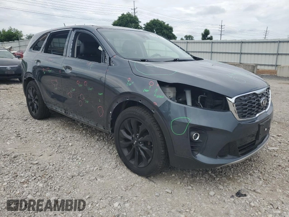 2020 Kia Sorento EX with VIN 5XYPH4A59LG673733, listed as a Copart auction lot 60308045 with 69,458 mi miles and Salvage title. Bid and sale history available at DreamBid. Image 4.