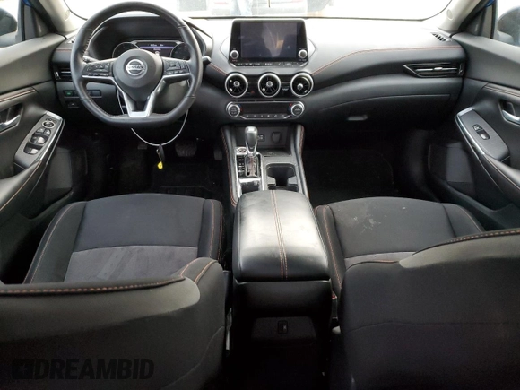 2021 Nissan Sentra SR with VIN 3N1AB8DV5MY268169, listed as a Copart auction lot 84290154 with 41,119 mi miles and Salvage Title. Bid and sale history available at DreamBid. Image 8.